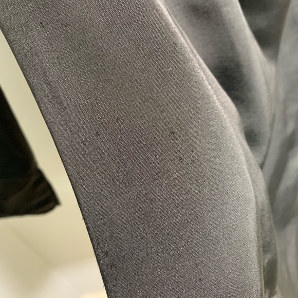 Zara black low V-neck mini dress - Picture 8 of 8